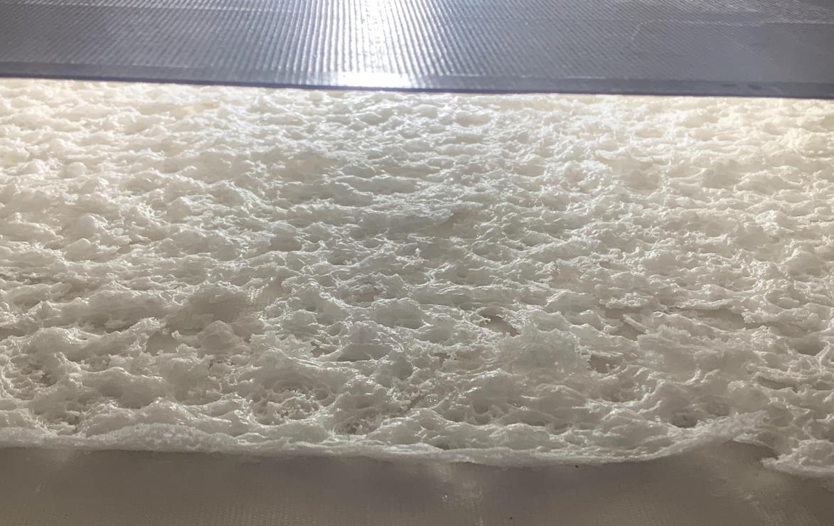 黏合劑真空帶式干燥過(guò)程